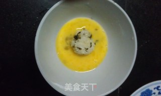 香炸米饭小丸子的做法步骤：2