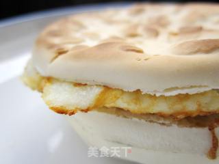 元气早餐---烧饼夹煎蛋的做法步骤：8
