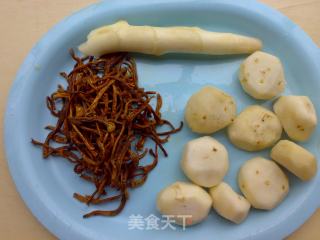 虫草肉饼的做法步骤：1