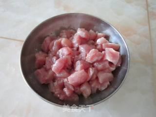 长生肉丁的做法步骤：3