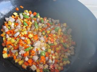 长生肉丁的做法步骤：8