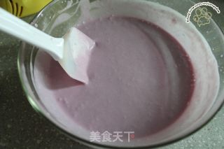 我既娇柔又浪漫—— 紫薯芝士冻的做法步骤：4