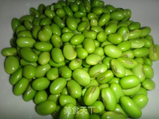 雪菜毛豆的做法步骤：4