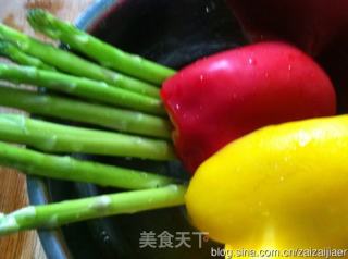 香煎蔬菜豬肉卷的做法步骤：3