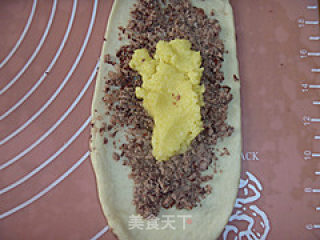 椰蓉蜜豆沙面包（附椰蓉馅的制作）的做法步骤：13