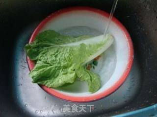 饺馅丸子面的做法步骤：1