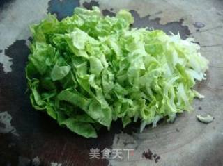 饺馅丸子面的做法步骤：2