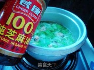 饺馅丸子面的做法步骤：8