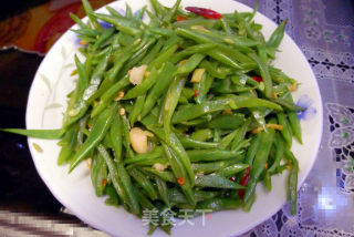 清炒芸豆的做法步骤：4