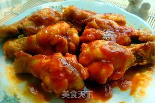 【新奥尔良“烧”翅根】（不烤也美味）的做法步骤：1