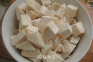 快手小炒-【翡翠香干杏鲍菇】的做法步骤：1