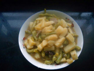 经典菜——土豆炖芸豆的做法步骤：6