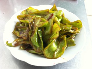 酱爆青椒的做法步骤：8
