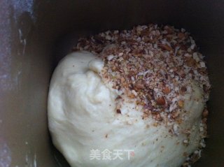 面包机版——核桃坚果吐司的做法步骤：7