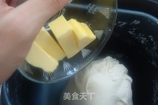 再战面包机【纯奶吐司】的做法步骤：4