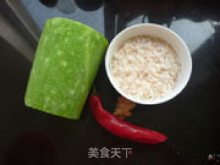 冬瓜虾皮的做法步骤：1
