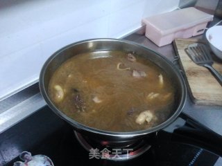 鸡汤面的做法步骤：3