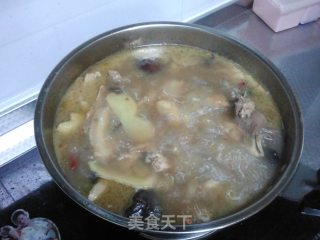 鸡汤面的做法步骤：5