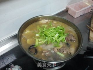 鸡汤面的做法步骤：7