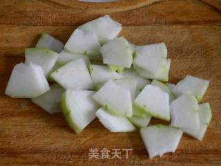 海米冬瓜的做法步骤：2