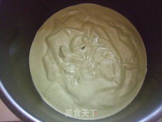 电饭煲抹茶蛋糕的做法步骤：13