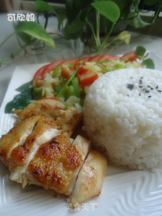 杂蔬鸡扒饭的做法步骤：10