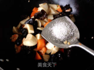 虾仁鲍菇的做法步骤：8