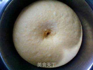 南瓜豆沙包的做法步骤：4