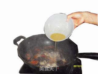 紫菜番茄肉丸汤的做法步骤：5