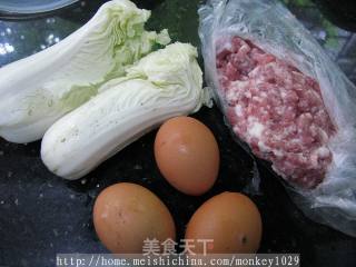 蛋角煮娃娃菜的做法步骤：1