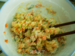 胡萝卜葱油饼的做法步骤：5