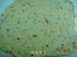 胡萝卜葱油饼的做法步骤：9