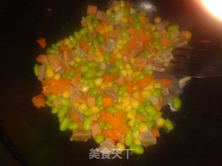 五彩饭的做法步骤：3