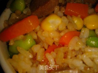 五彩饭的做法步骤：7