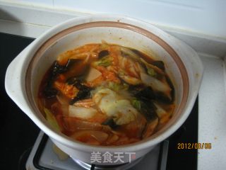 泡菜锅的做法步骤：8