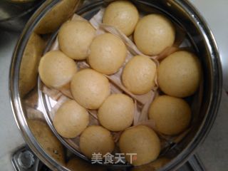 玉米面小馒头的做法步骤：10