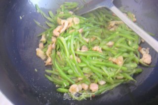 最普通的家常之-----四季豆炒肉丝的做法步骤：5