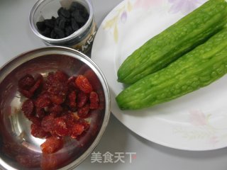 果脯酿苦瓜的做法步骤：5