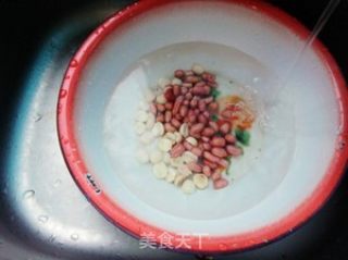 木耳花生莲子糊的做法步骤：3