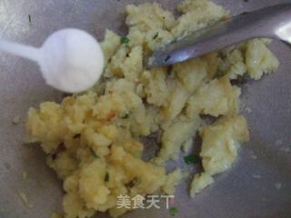 咸香土豆泥的做法步骤：7