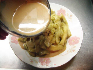 凉拌茄泥的做法步骤：5