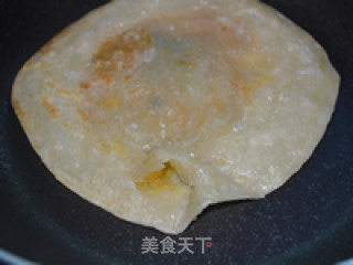飞饼版鸡蛋灌饼的做法步骤：6