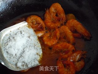 番茄虾的做法步骤：7