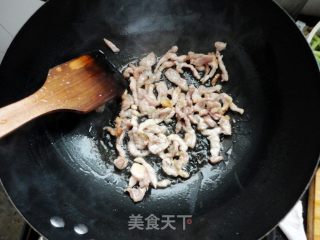 简单快速的美味家常小炒之二------肉丝炒豆角的做法步骤：7