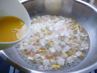 三鲜豆腐羹的做法步骤：12