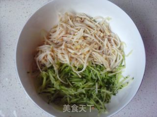 爽口黄瓜金针菇的做法步骤：3
