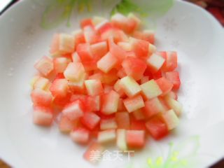 凉拌西瓜皮的做法步骤：2