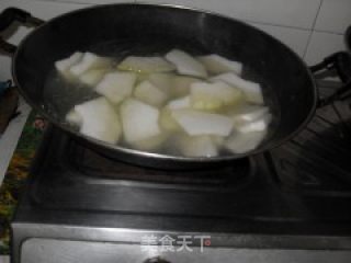 冬瓜虾皮汤的做法步骤：2