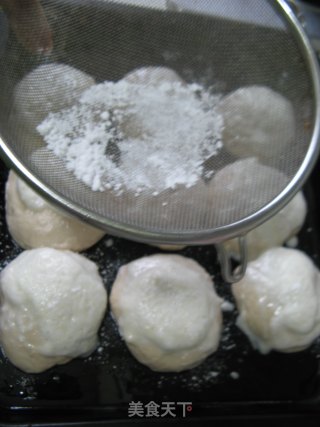 红豆雪花面包的做法步骤：8