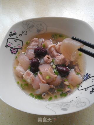 墨鱼炖五花肉的做法步骤：9